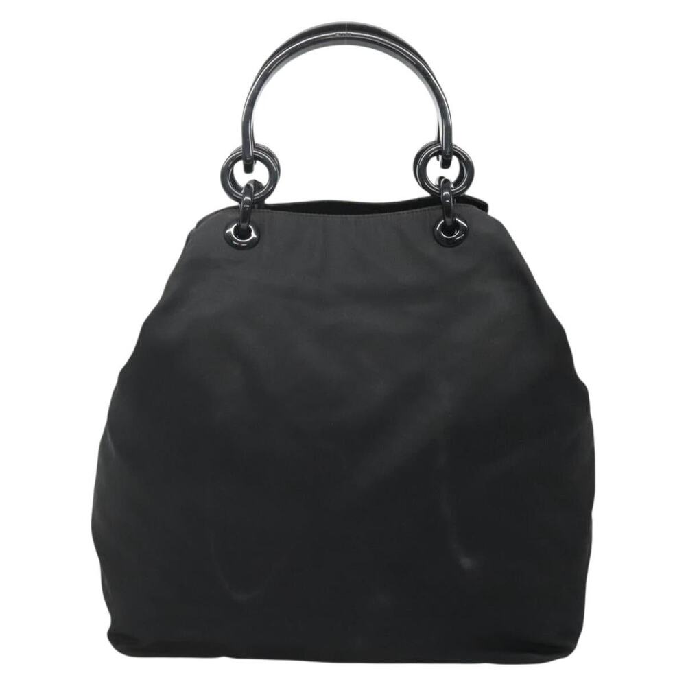Prada Nylon Galleria Handbag Black